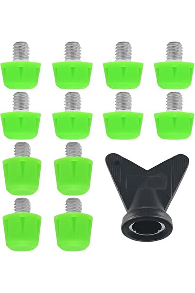 adidas Set of 12 M6 compatible football cleats with mounting wrench