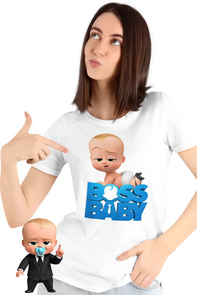 OEM Baby Boss Women's T-Shirt Diaper Director