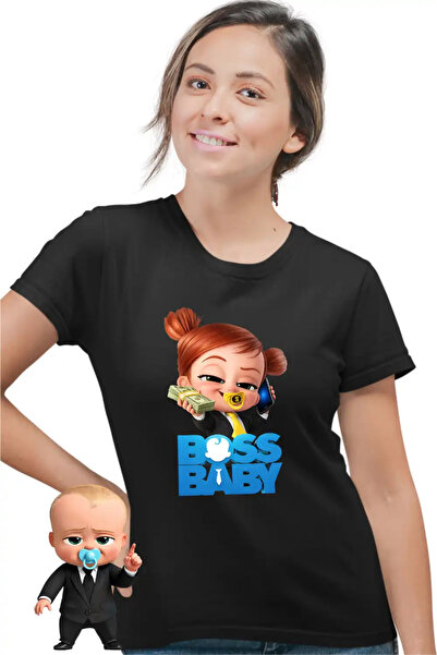 OEM Tricou Femei Baby Boss Tina Telefon Leader