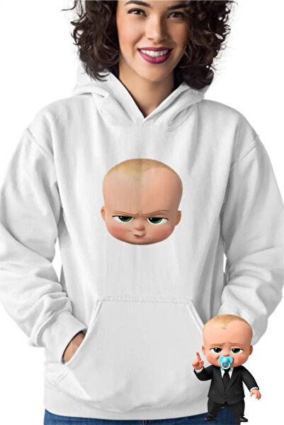 OEM Μπέιμπι Μπος Άλφα Κιντ Γυναικείο Φούτερ με Κουκούλα