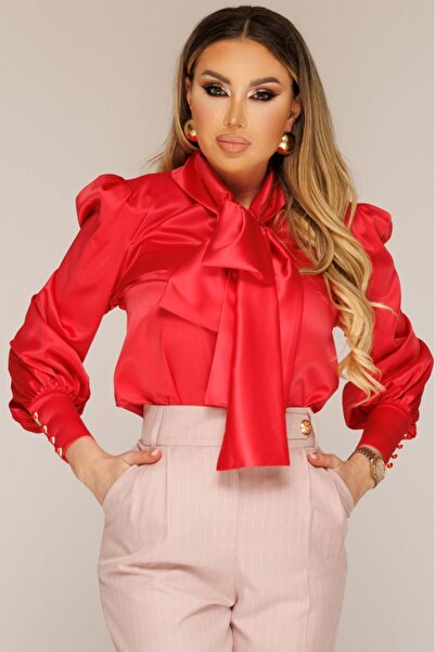 Atmosphere Fashion Bluză elegantă roz