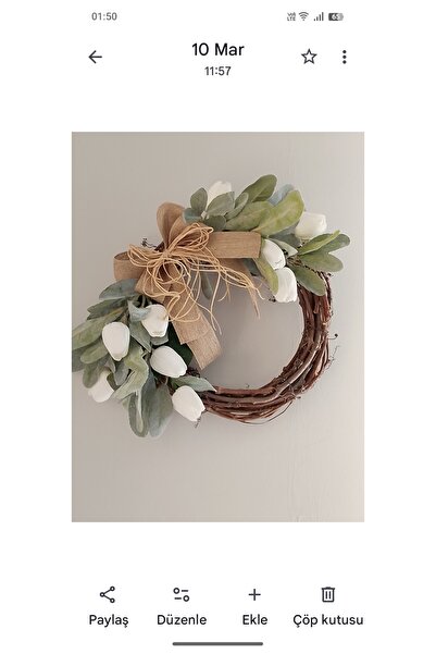 JollyShop Manolya kapı çelenki