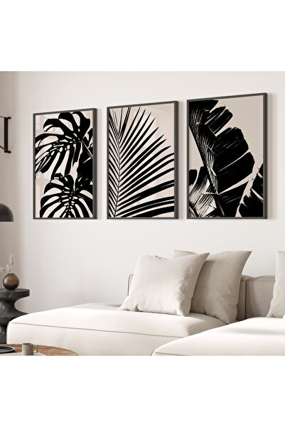 ALAYRA International مجموعة إطارات ملصقات من 3 قطع (50×70 سم) لتزيين الجدران ...