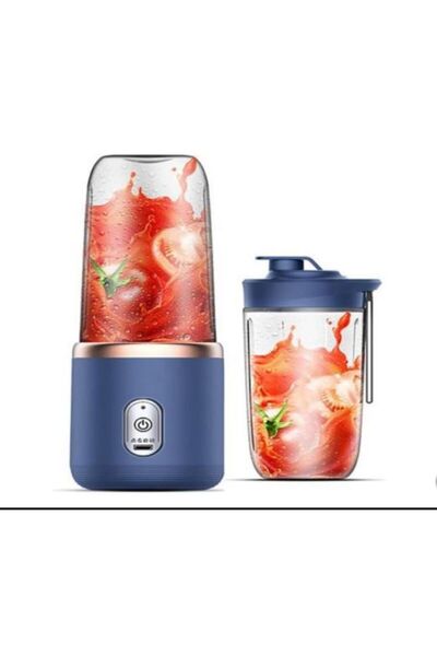 SimpluAcasa Mini Blender Portabil 2-în-1, Capacitate 400ml, 6 Lame Inox, Acum...