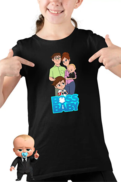 OEM Тениска за момичета от семейство Бос Бейби