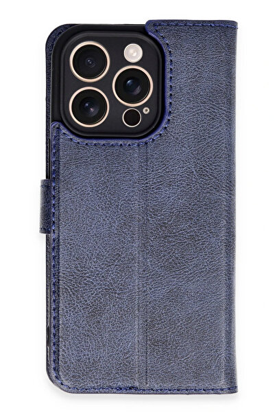 NewFace Nrzsnt iPhone 16 Case Tr S Plus Cover Case (204133) - Navy Blue