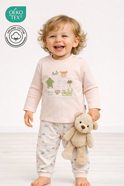 Panfilia Oeko Tex Certified 100% Organic Cotton Transitional Long Sleeve Baby...