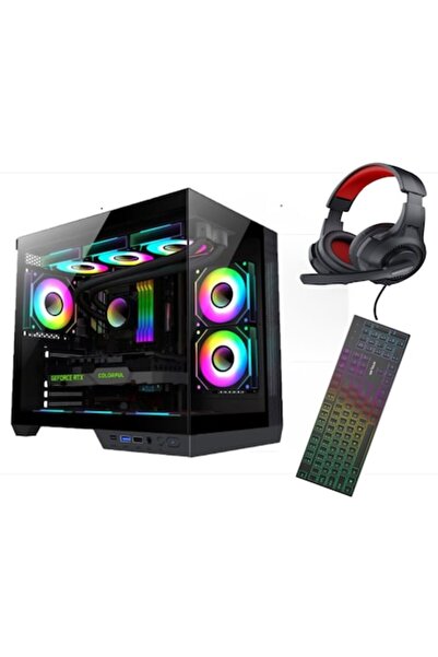OEM Gaming computer I5-6500, 16GB DDR4, SSD 512GB + 500GB HDD, AMD Radeon RX5...