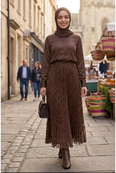 MODA MAÇKA PARK Pilled Tulle Skirt