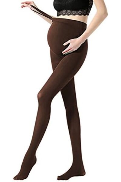 Penti 90 DEN καλσόν εγκυμοσύνης – Ματ, Αδιαφανές, Καστανί