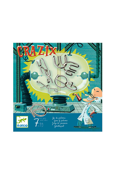 djeco Crazix 6 Jocuri Logice Metalice