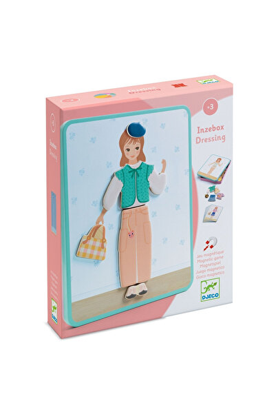 djeco Образователна магнитна игра за обличане на герои