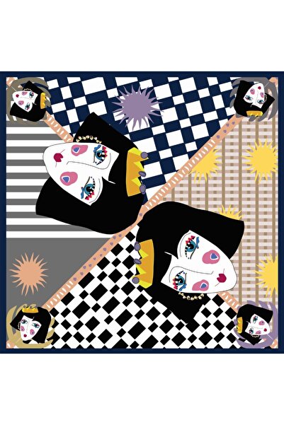 tarzınısec Choose Your Style Navy Blue Queen Scarf / Bandana / Accessory / Sh...