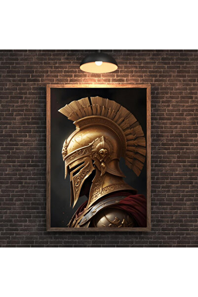 Tuba Decor Tablou dintr-o singură bucată cu ramă din lemn spartalı