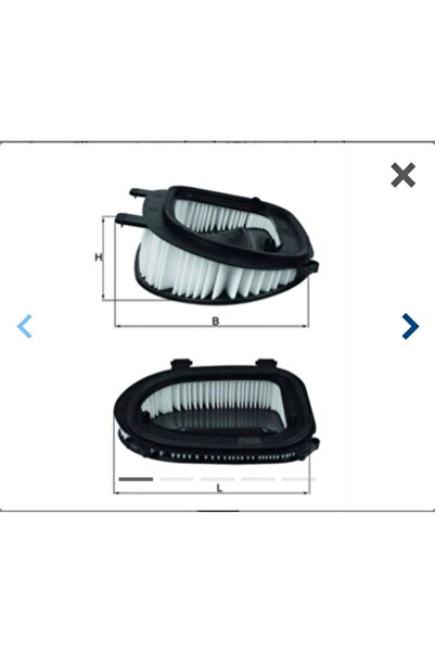 MAHLE Filtru de aer bmw
