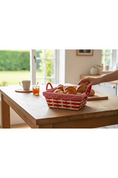 Bohem kutusu سلة خبز متعددة الأغراض من الخيزران