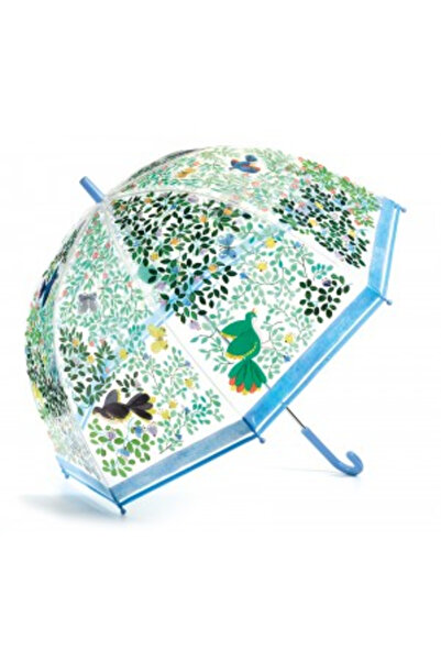 djeco umbrelă pentru adulți, flori și păsări