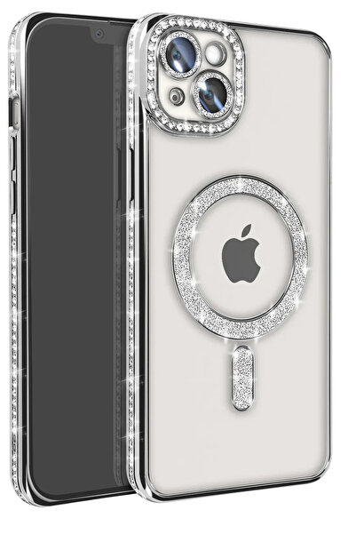NewFace Nrzsnt iPhone 14 Case Joke Simli Magneticsafe Case (205709) - Silver
