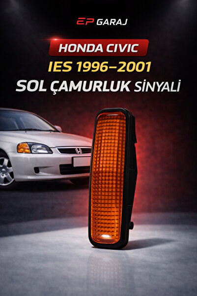 EP GARAJ OTOMOTİV HONDA CIVIC İES 1996–2001 MODEL UYUMLU TURUNCU SAĞ ÇAMURLUK...