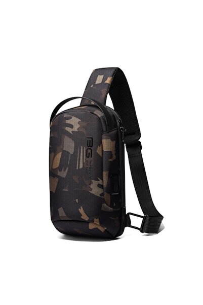 BANGE Crossbody/Shoulder Backpack, Multifunctional, with USB Charging Port, B...