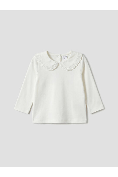 LC Waikiki Bebe Roba Collar Baby Girl Blouse from Uzg Store for Style Seekers