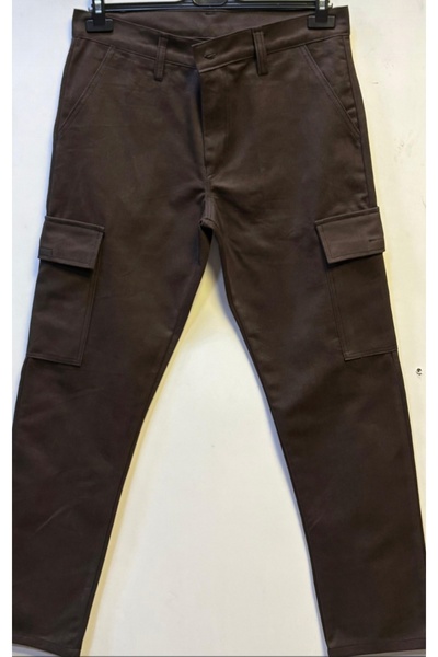 BeyzDenim Business and Daily Wear Lycra 7/7 Gabardine Cotton Cargo Tactical P...