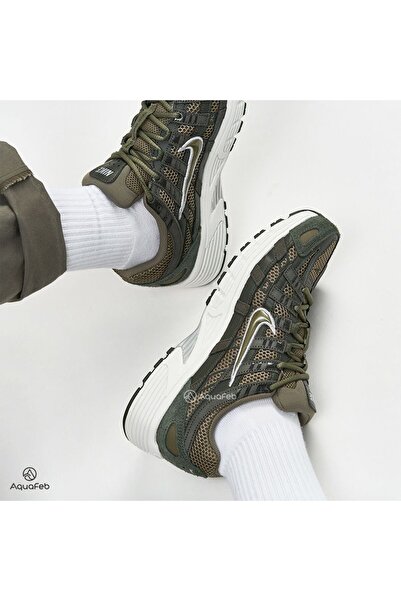 Nike P-6000 Suede Green Men's Shoes Hf0015 301