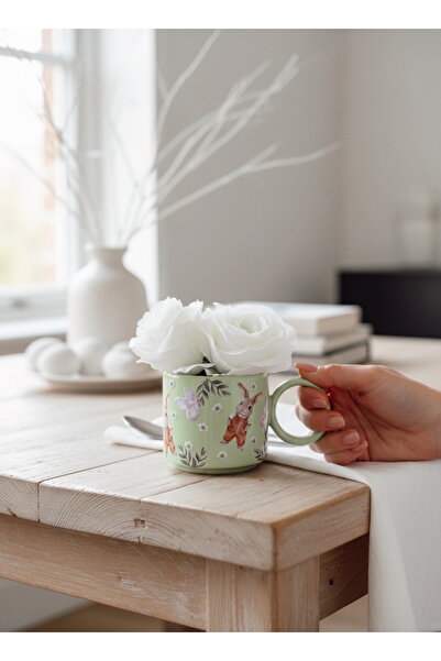 Rolin Design Bunnie Tekli Kupa Tavşanlı - Mint