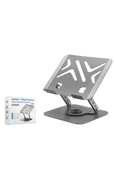 Skygo ieg ™   حامل كمبيوتر محمول وجهاز لوحي قابل للدوران 360 درجة من الفولاذ ...