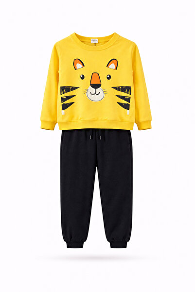 CQCQ Boy's Tiger Patterned Double Set