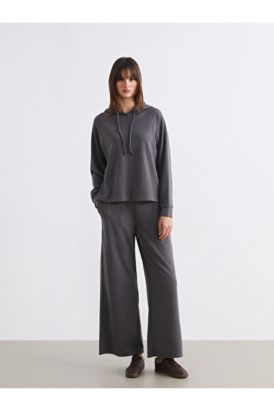 LC Waikiki Peak New Season Elastic Waist Wide Leg Women's Sweatpants