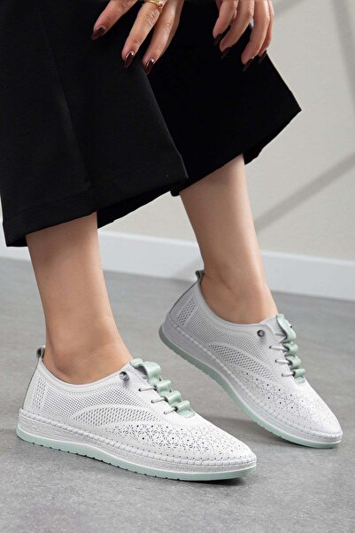 ALPELLİByAlp Γυναικεία παπούτσια από γνήσιο δέρμα με αυθεντικό σχέδιο, ελαφρι...