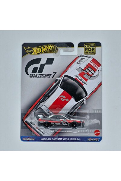 HOT WHEELS Premium Nissan Skyline GT-R (BNR34) Μείγμα Ποπ Κουλτούρας 3 2024