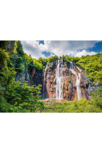 VIODESIGN Fototapet peisaje, autoadeziv, Cascada Salbatica , multicolor,80x12...