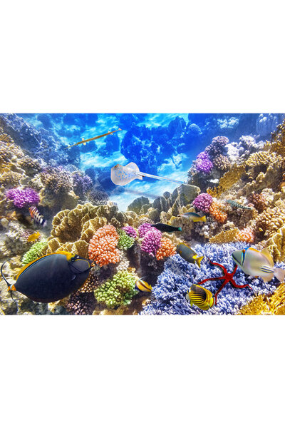 VIODESIGN Fototapet peisaj, autoadeziv, Acvatic , multicolor, 120x200 cmPE38