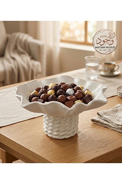 ABBRA Dessert Serving Plate for Pastries and Chocolates