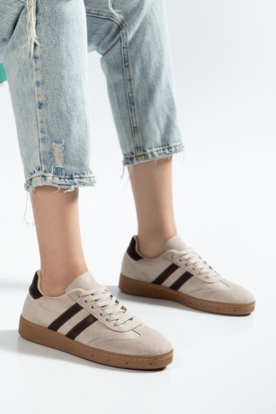 ZSHOES Women's Suede Comfortable Fit Orthopedic Sole Sneaker