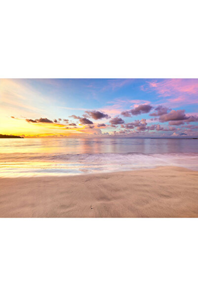 VIODESIGN Fototapet peisaje, autoadeziv, Rasarit Litoral , multicolor,80x120 ...