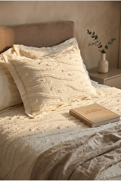 miar home perde tekstil Single Bedspread 180 X 260 cm – Valon Model 1 Piece 5...