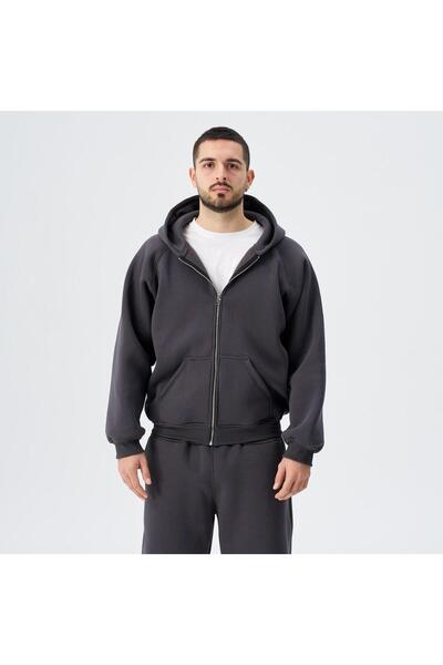 Southside Hanorac cu Fermoar Petrol