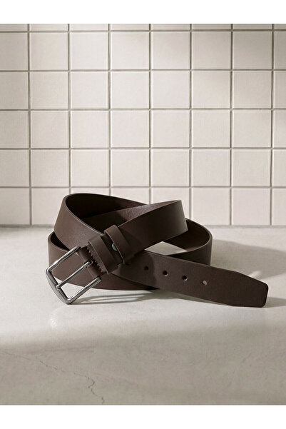 LC Waikiki Trendlucky Leather Look Men's Belt with a Difference
