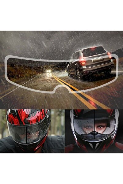 EkoAlışverişDünyam Kask Yağmur Kaydırıcı - Αντιθαμβωτική Υδροφοβική Μεμβράνη