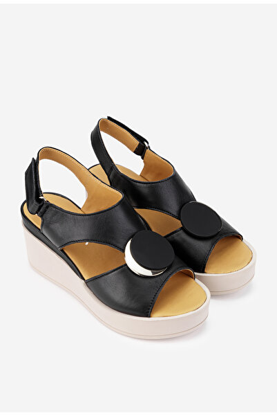 Dasha Sandale dama din piele naturala neagra