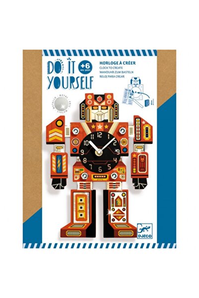 djeco Joc creativ DIY Ceasul robot
