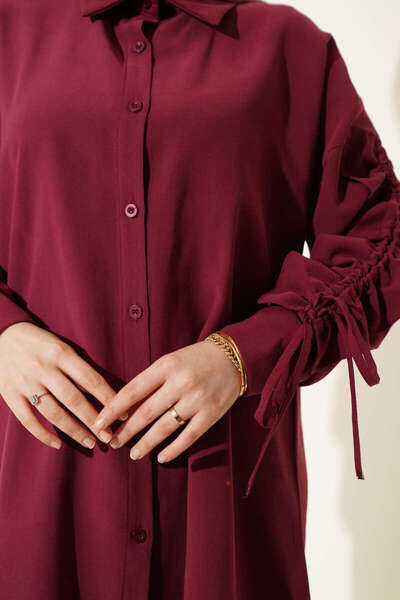 Lavanta Tekstil Sleeve Tunnel Drawstring Double Set