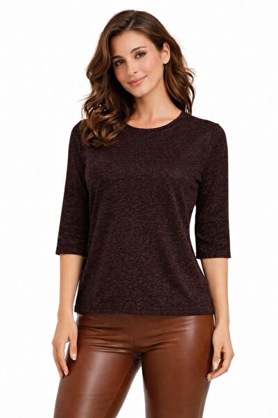 lavella Women's Crew Neck Truva Sleeve Sweater 12941 Bgl-St05315