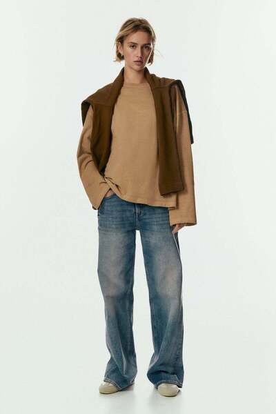 H&M Long-sleeved cotton top