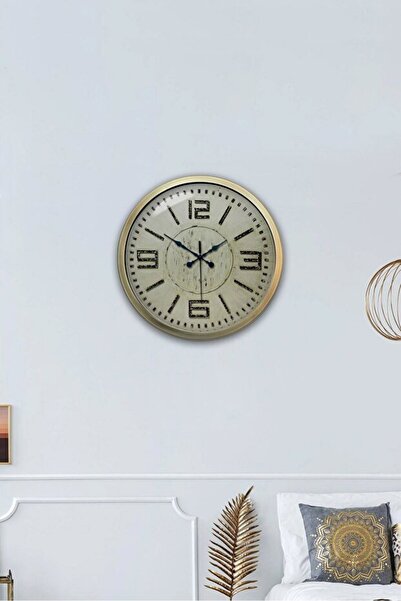 Kasva Concept Decorative Living Room Retro Romanian Antique Wall Clock 40 cm