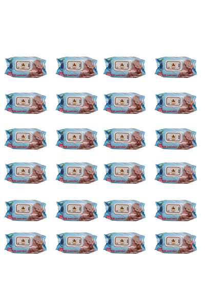 MOZAİC Pachet Ultra Stock 24x Șervețele Umede Cream Effect 120 buc pentru Beb...