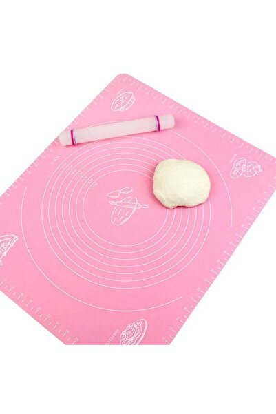 EkoAlışverişDünyam Dough Rolling Mat with Scale - Large Size 40X50 cm